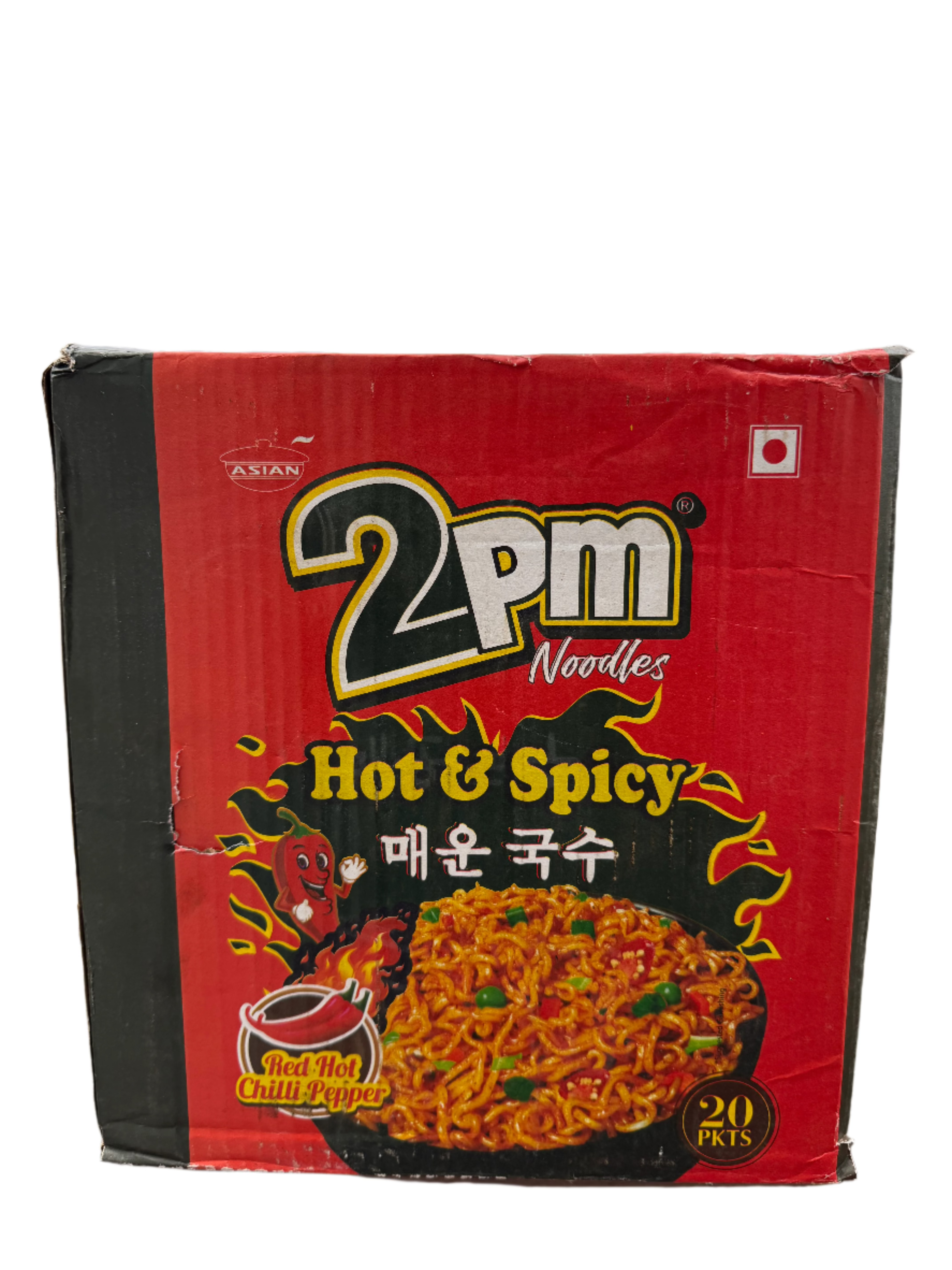 2 PM Hot & Chilli Pepper Noodles – Spicy Nepali Instant Delight Dhaka Topi USA