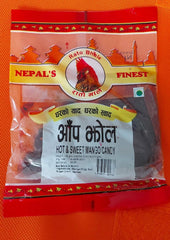 Aanp ko Jhol ( Guliyo jhol) Titaura | Ratnapark Paun Bhandar | 110g Dhaka Topi USA