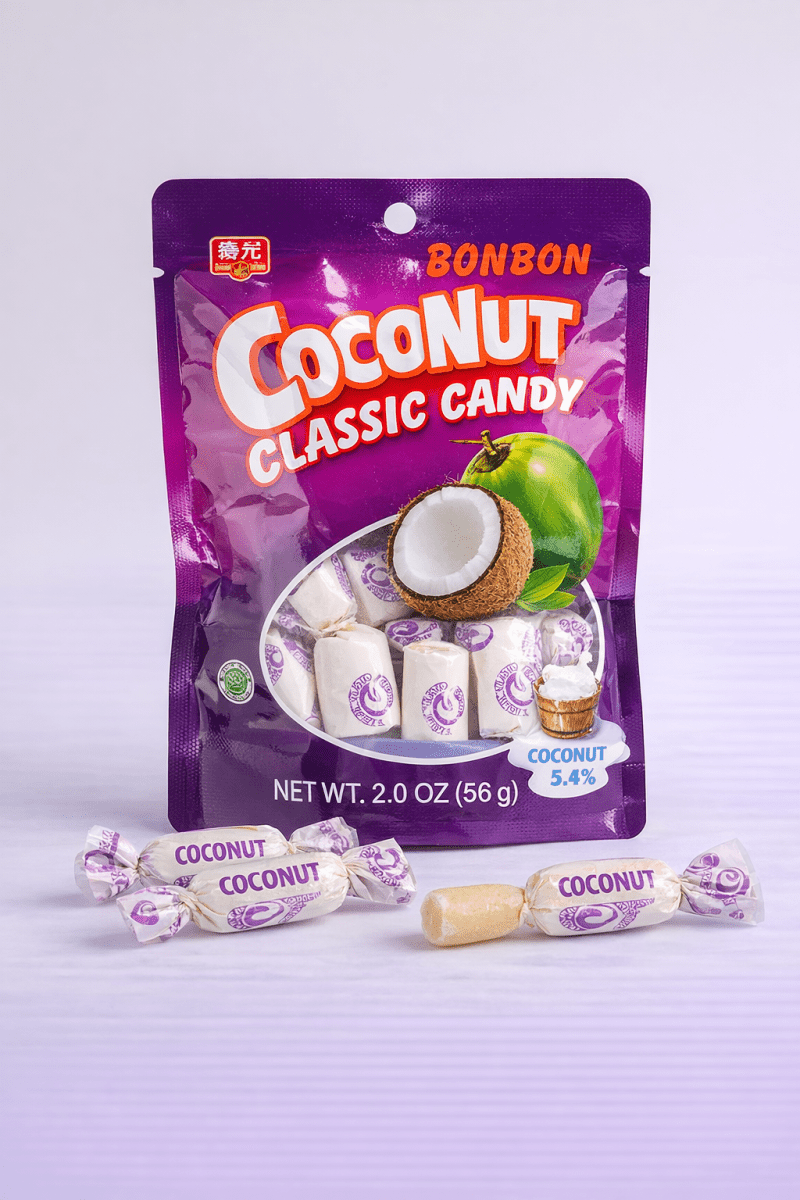 Bon Bon Coconut Classic Candy Dhaka Topi USA
