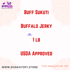 Buff Sukuti | Buffalo Jerky - Best Seller Dhaka Topi USA