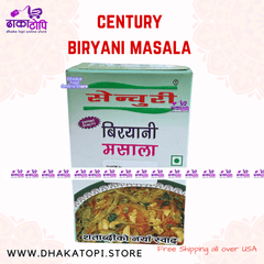 Century Biryani Masala - Aromatic Nepali Biryani Spice Mix Dhaka Topi USA