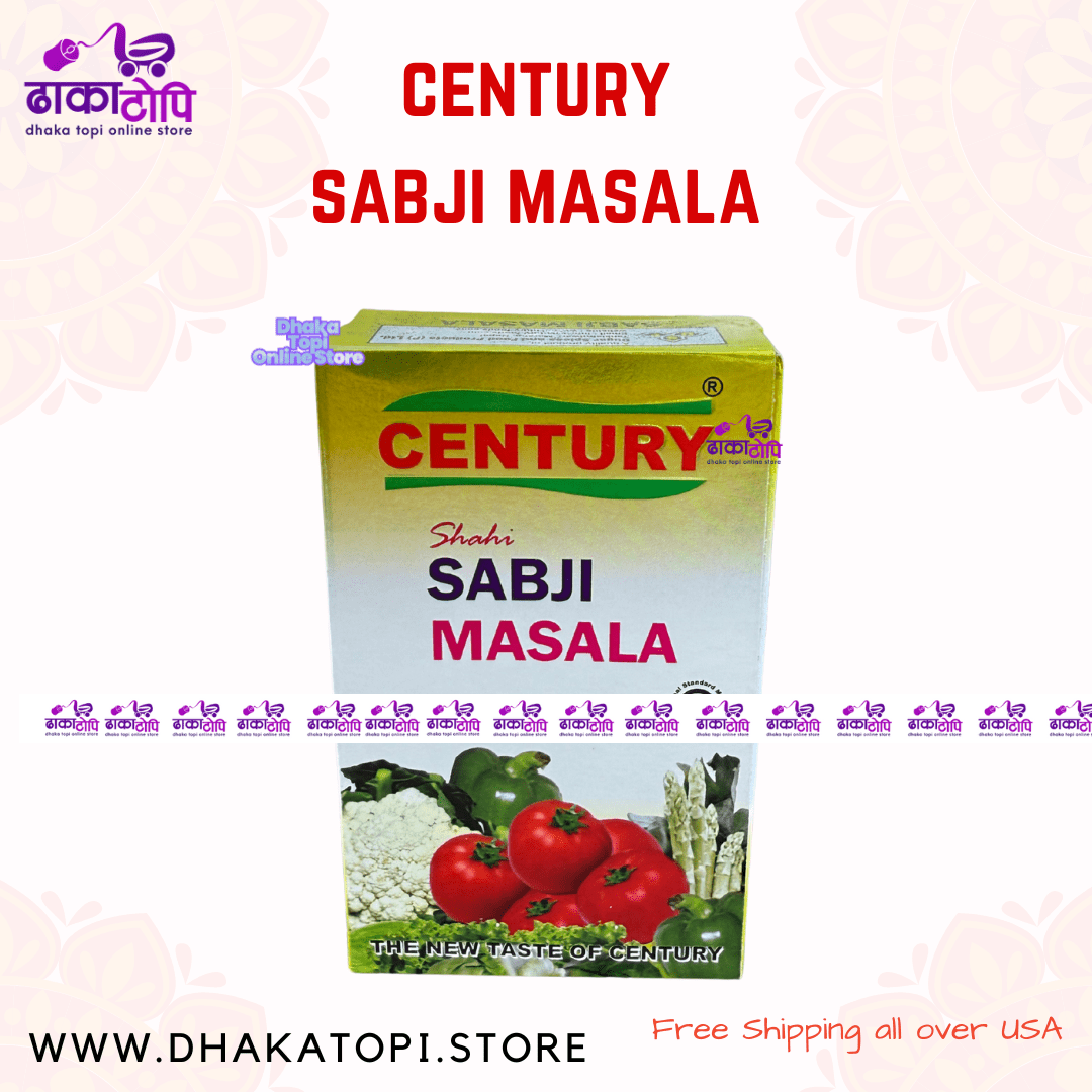 Century Sabji Masala - 100gm Dhaka Topi USA
