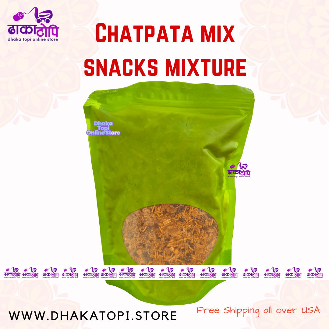 Chatpata Mix – Spicy & Tangy Nepali Snack Mixture 🍋 Dhaka Topi USA