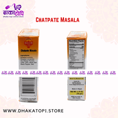 Chatpate Masala | 50gm Himalayan Delights Dhaka Topi USA