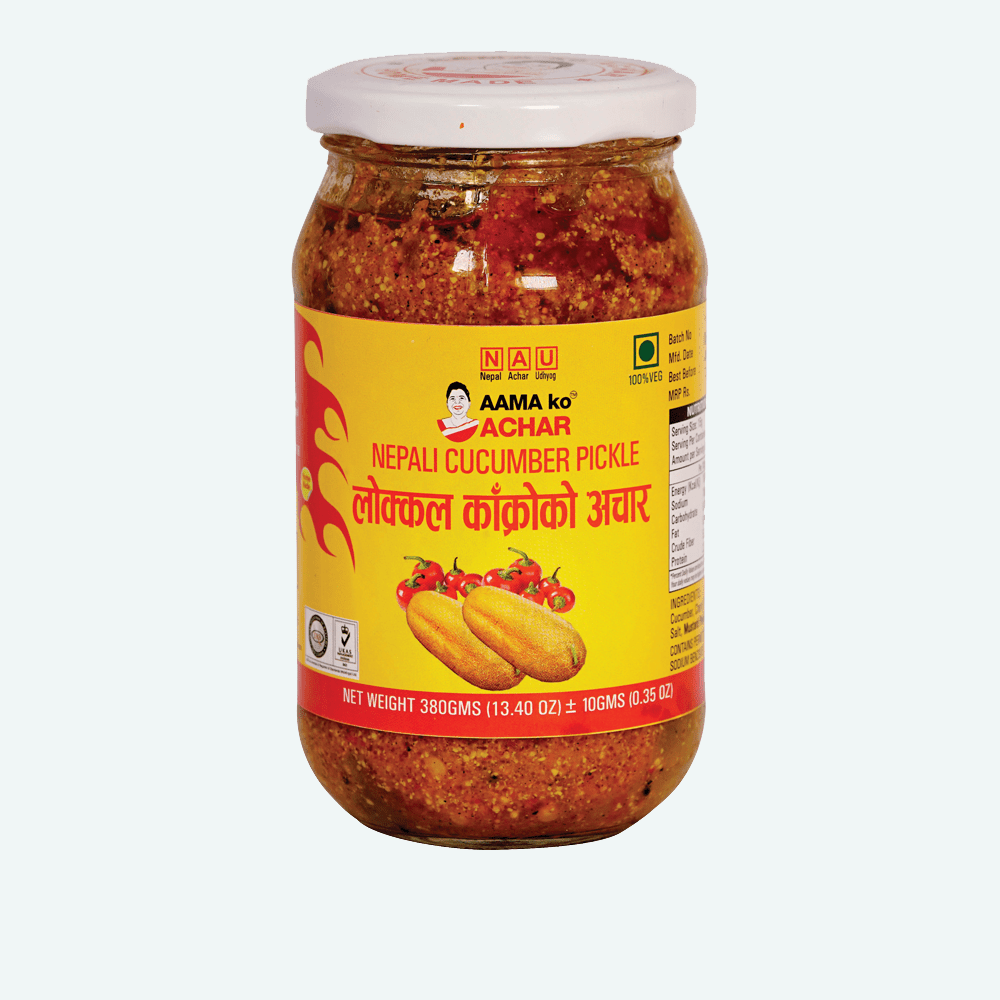 Cucumber Pickle ( Kakro ko Achar) Dhaka Topi USA