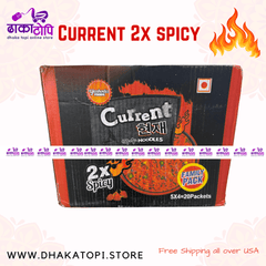 Current 2X Spicy Noodles | 5 Pack Deal Dhaka Topi USA