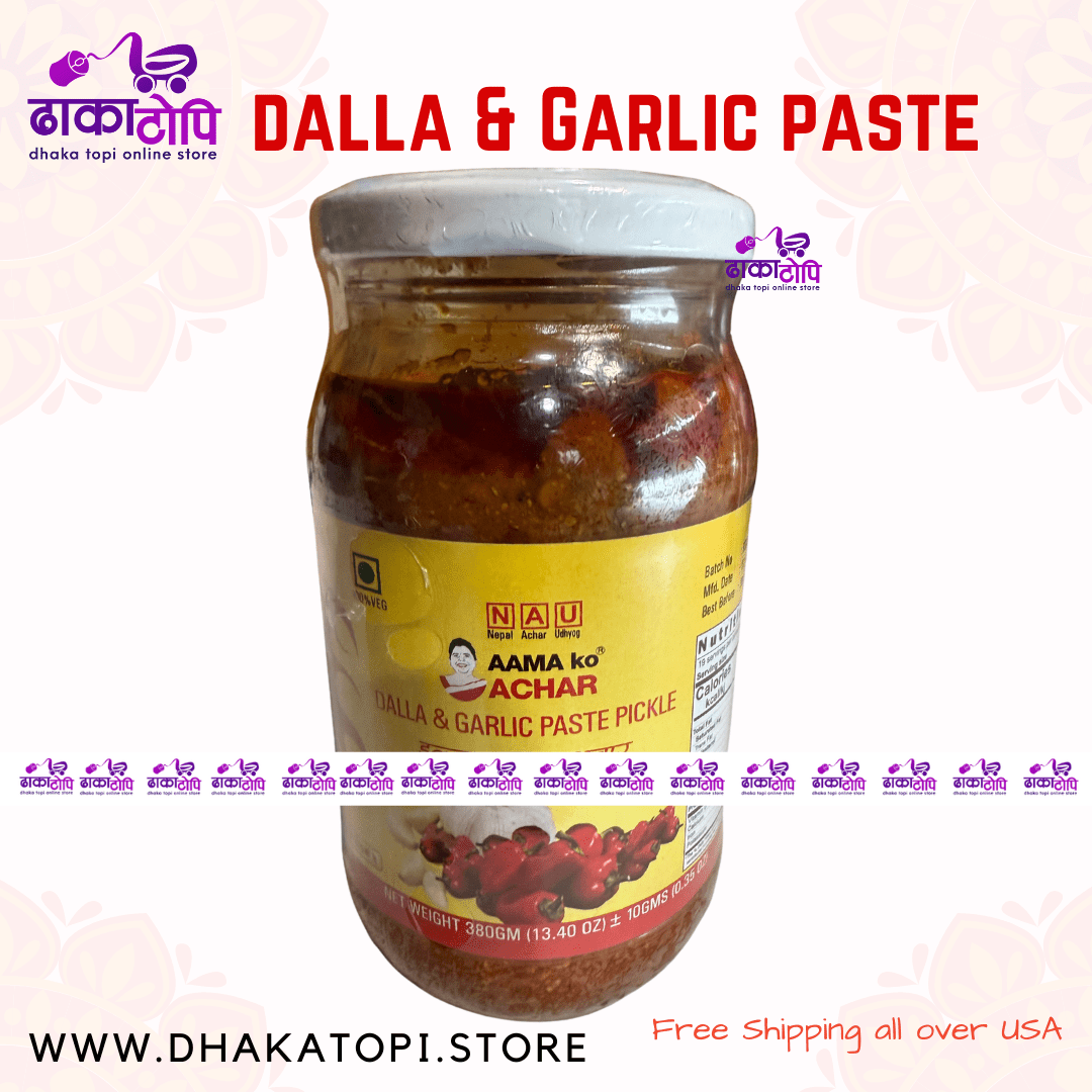 Dalla & Garlic Paste Pickle Dhaka Topi USA