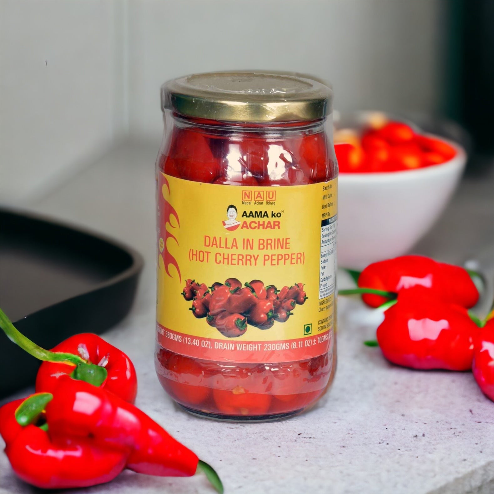 Dalla In Brine - Hot Cherry Pepper Dhaka Topi USA