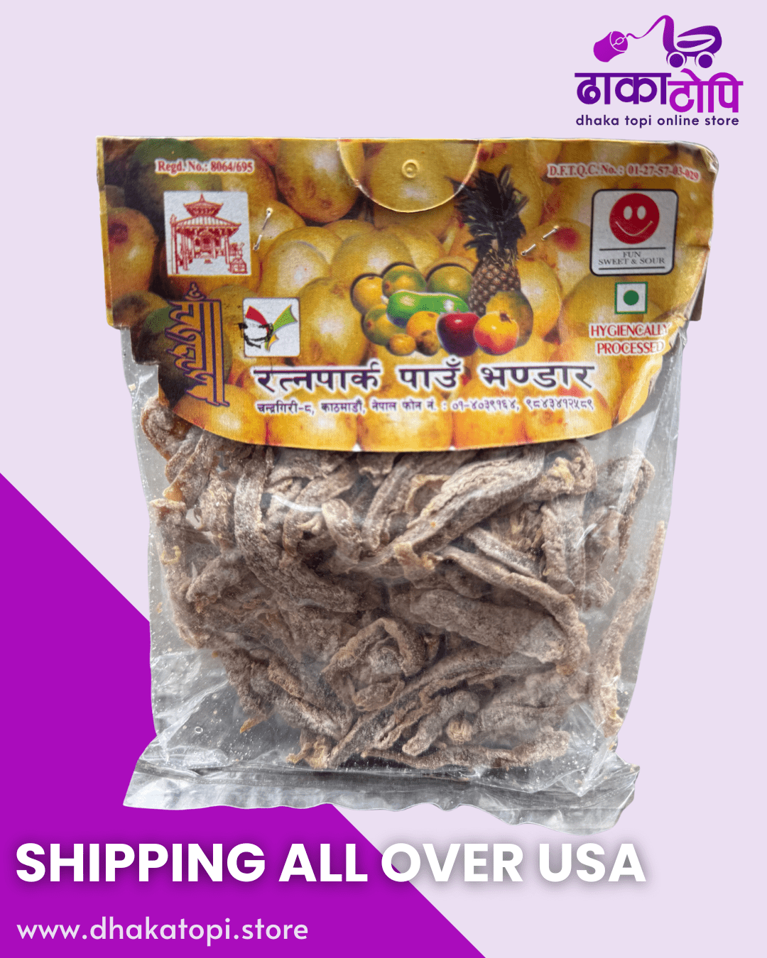 Dried Lemon Titaura - Nibuwa | Ratnapark Paun Bhandar (65g) Dhaka Topi USA