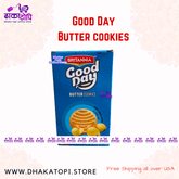 Good Day Biscuit - 2 Pack Deal ( Butter & Cashew Cookies) Dhaka Topi USA