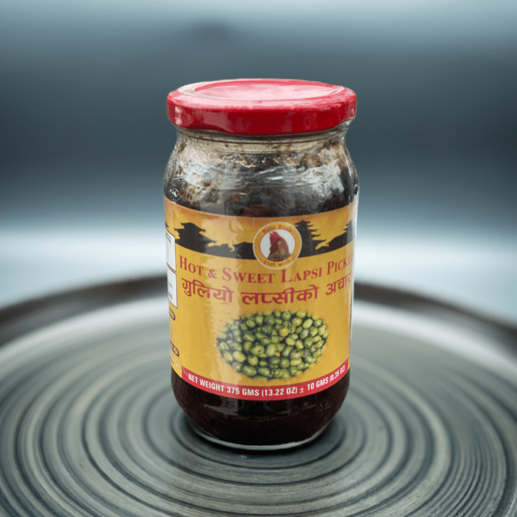 Hot & Sweet Lapsi Pickle | Guliyo Lapsi ko Achar Dhaka Topi USA