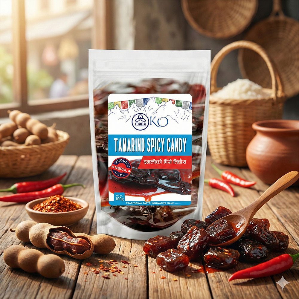 Imli ko Piro Titaura - Tamarind Spicy Candy Dhaka Topi USA