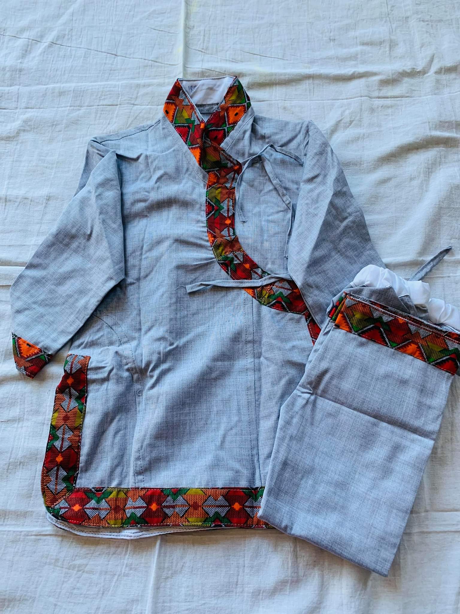 Kids Daura Suruwal Dhaka Topi USA