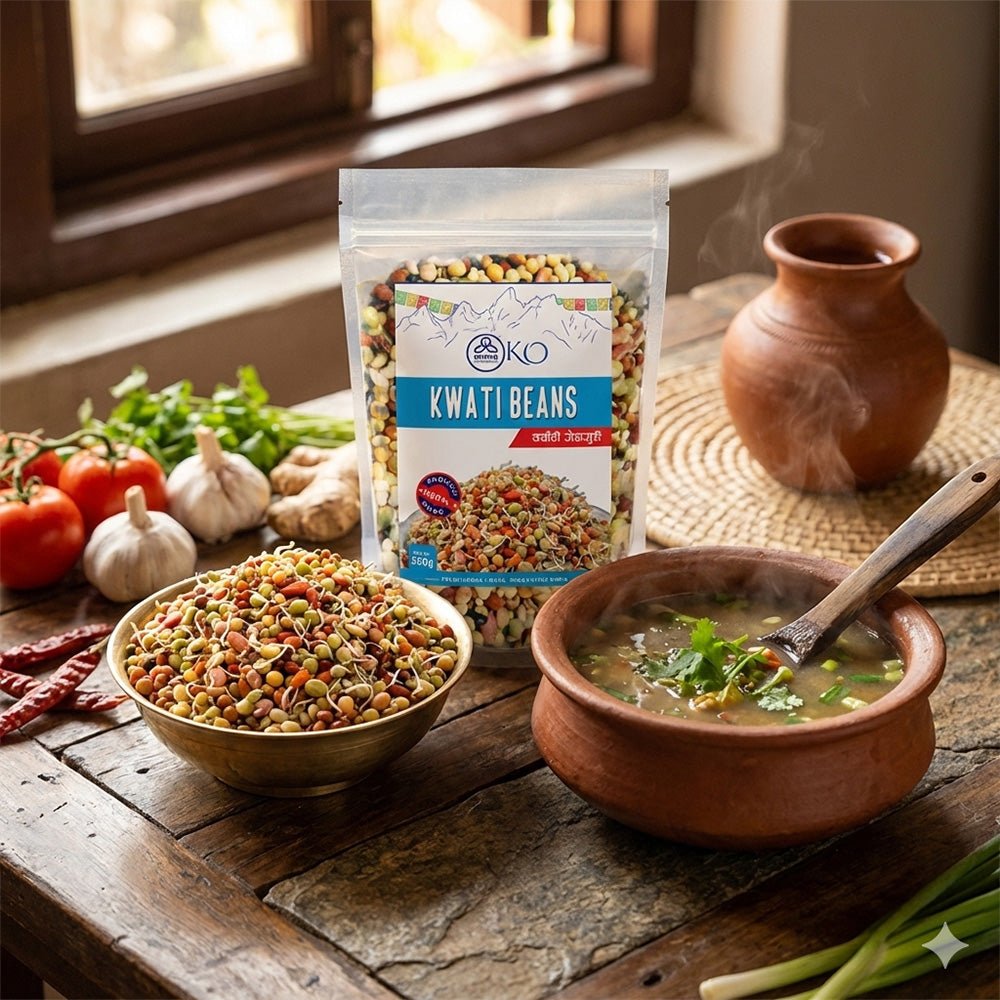 Kwati Beans Mix 500gm Dhaka Topi USA