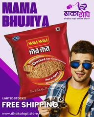 Mama WaiWai Bhujiya – Made in Nepal Dhaka Topi USA