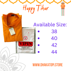 Men's Kurti | High Quality Dhaka Topi USA