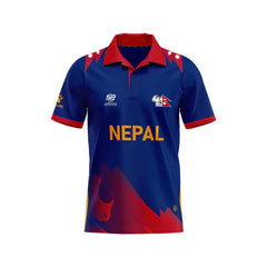Nepal Team Official - ICC Men's T20 World Cup Jersey 2024 Dhaka Topi USA
