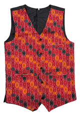 Nepali Dhaka Vest- Men's Waistcoat