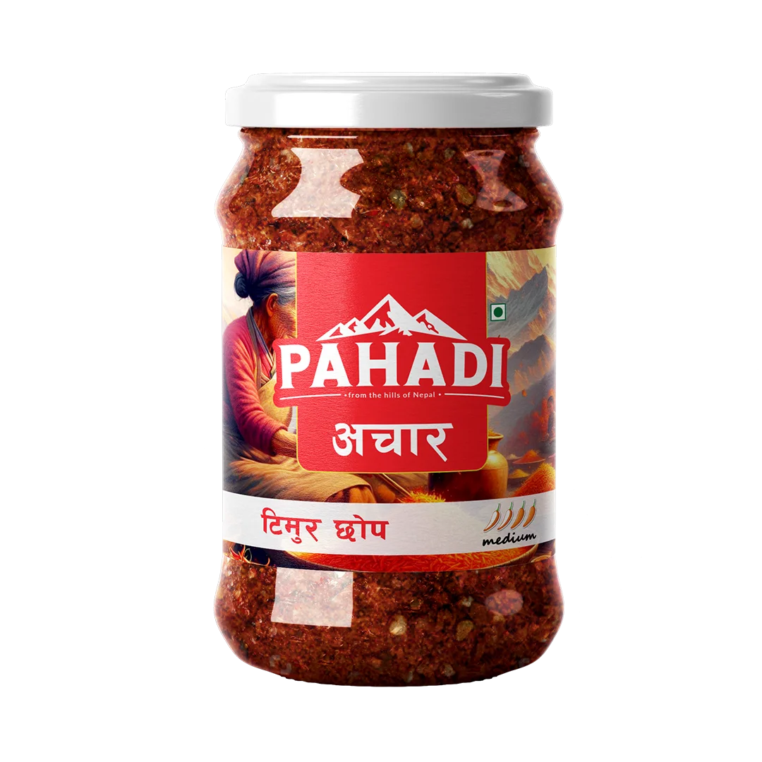 Pahadi Timur Chop Achar 200g Dhaka Topi USA