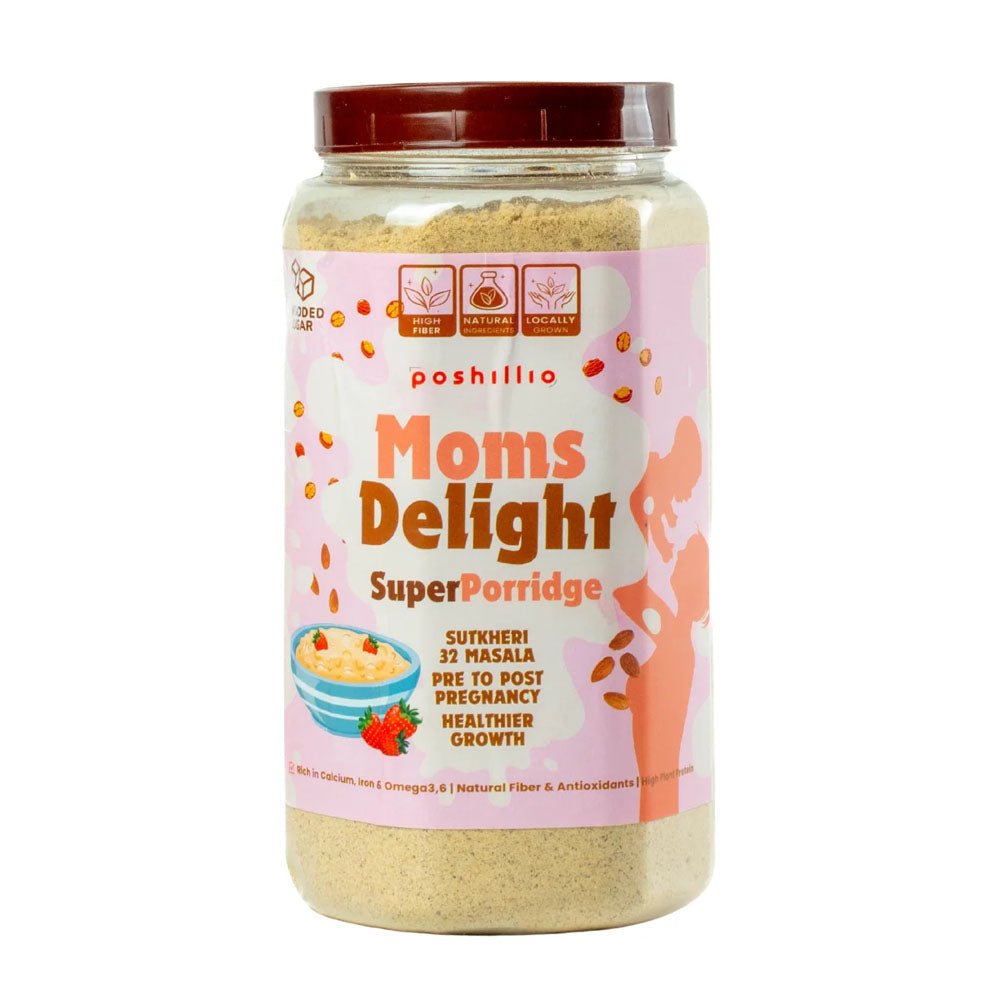 Poshillo Mom’s Delight Super Porridge (Sutkeri 32 Masala) 750g – Nutritious Sattu for Mothers Dhaka Topi USA