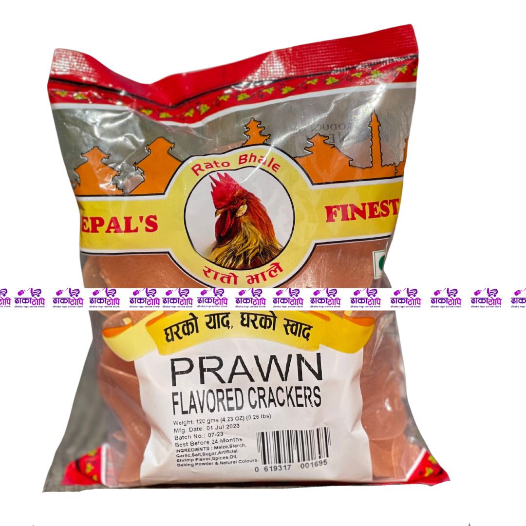 Prawn Crackers | Shrimp Crackers | Nepali Prawn Dhaka Topi USA