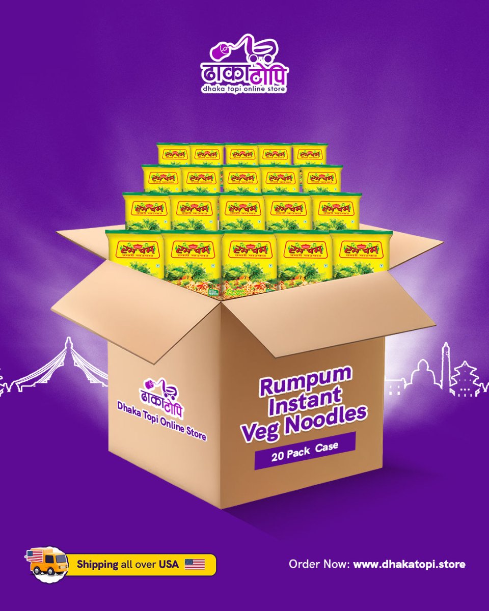 Rumpum Chicken Noodles | Instant Noodle Dhaka Topi USA