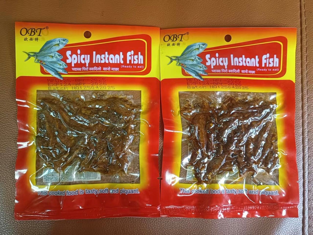 Spicy Instant Fish - Nepal Dhaka Topi USA
