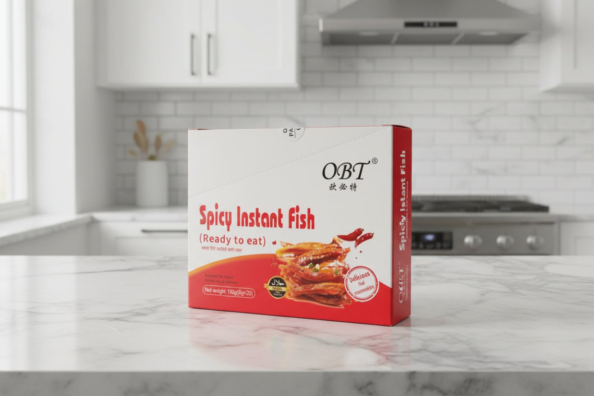 Spicy Instant Fish (Ready to Eat) β 180g (20 Packs) Dhaka Topi USA