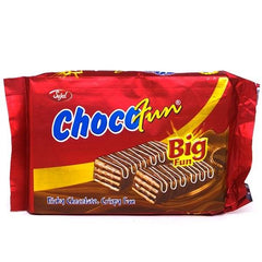 Sujal Choco Fun – Big Fun Chocolate Wafers (18 Sticks) Dhaka Topi USA