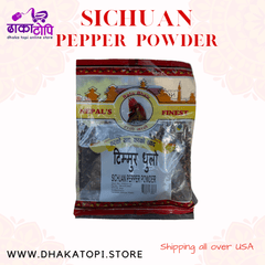 Timur ko dhulo ( Sichuan Powder) Timur Powder Dhaka Topi USA