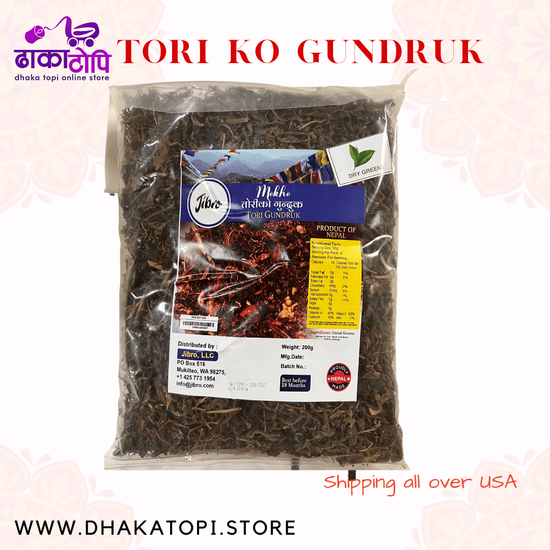 Tori Gundruk - Rato Bhale Dhaka Topi USA