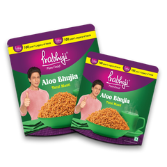 Prabhuji Aloo Bhujia Total Masti front packaging