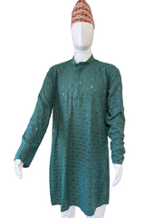 Men’s Chikankari Kurta Set | Elegant Traditional Wear