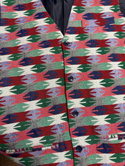 Nepali Dhaka Vest- Men's Waistcoat