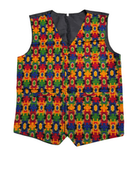 Nepali Dhaka Vest- Men's Waistcoat
