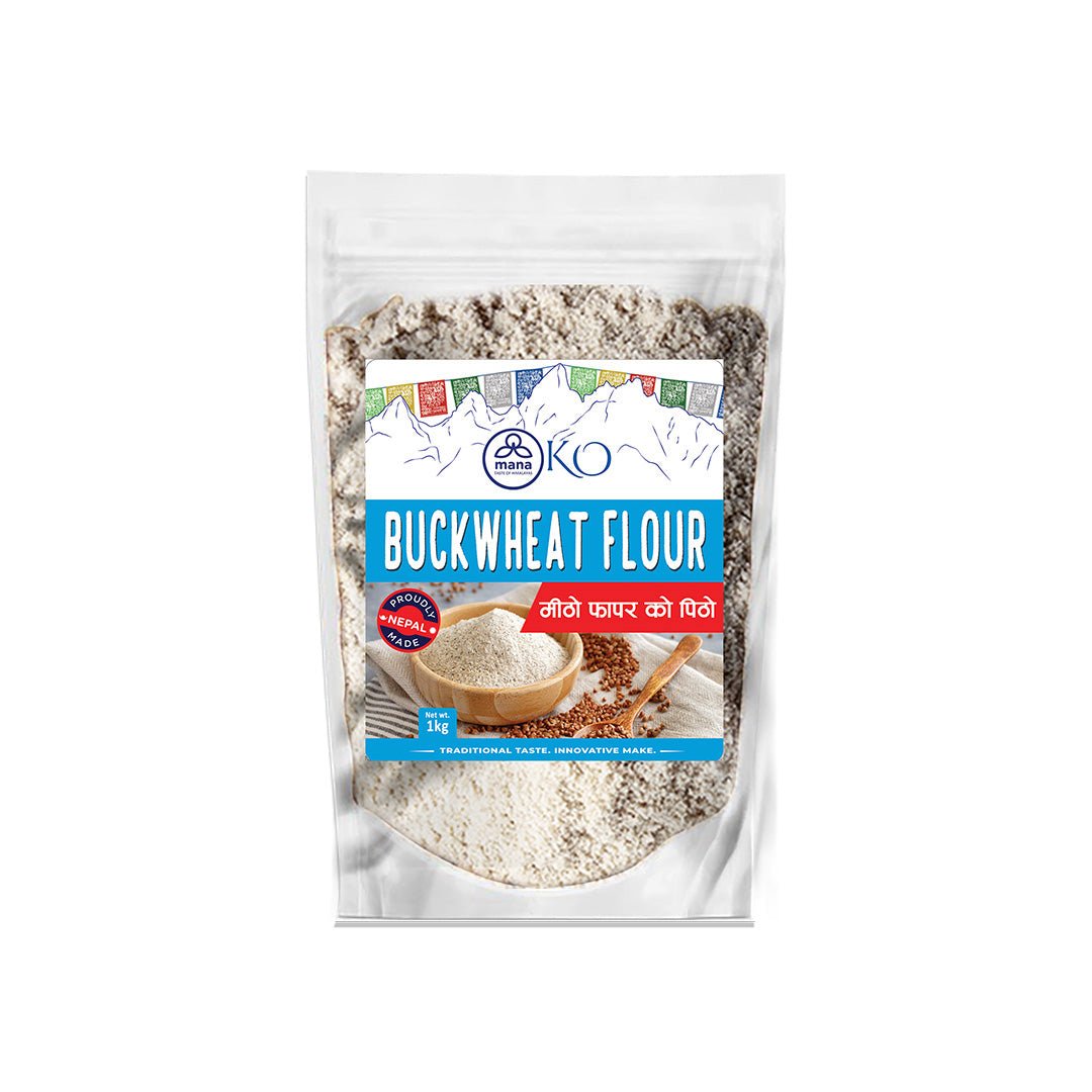 Buckwheat Flour (Mitho Fapar Ko Pitho) Dhaka Topi USA