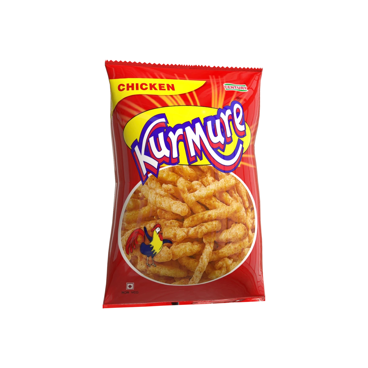 Century Kurumure Chicken 68g – Crunchy Nepali Chicken Flavor Snack Dhaka Topi USA
