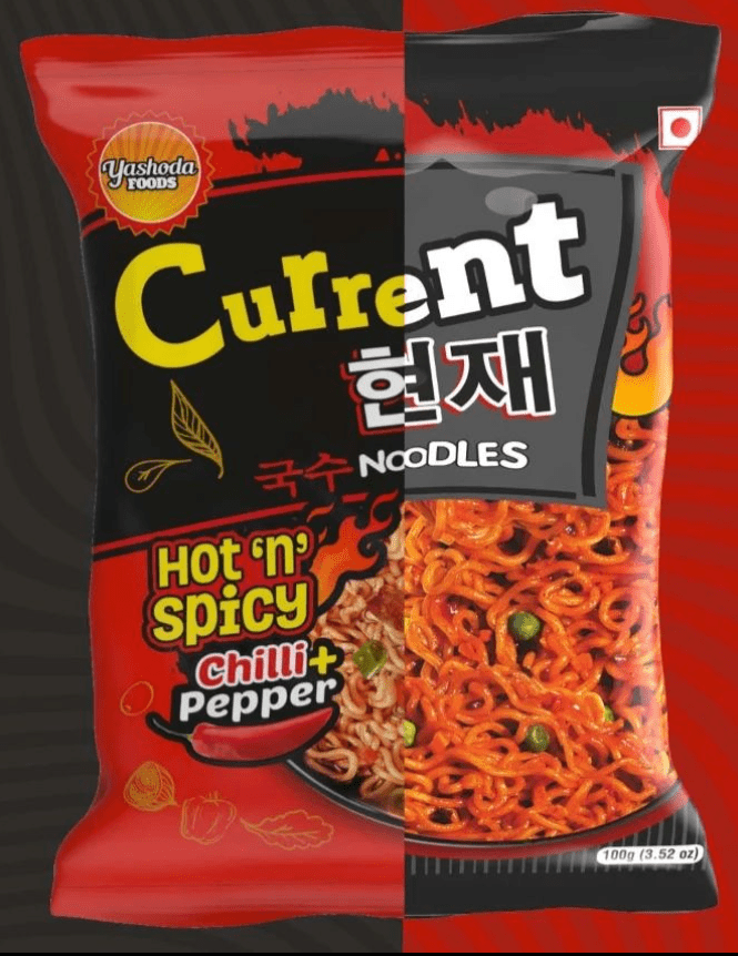 Current Hot & Spicy Pepper Noodles | 5 Pack