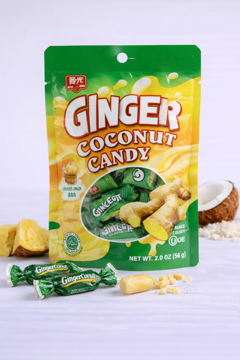 Ginger Coconut Candy Dhaka Topi USA