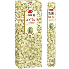 HEM Precious Mogra Incense Sticks, 120 Sticks Dhaka Topi USA