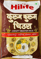 Hilife Kurum Kurum Chiura - Crispy Beaten Rice 1kg Dhaka Topi USA