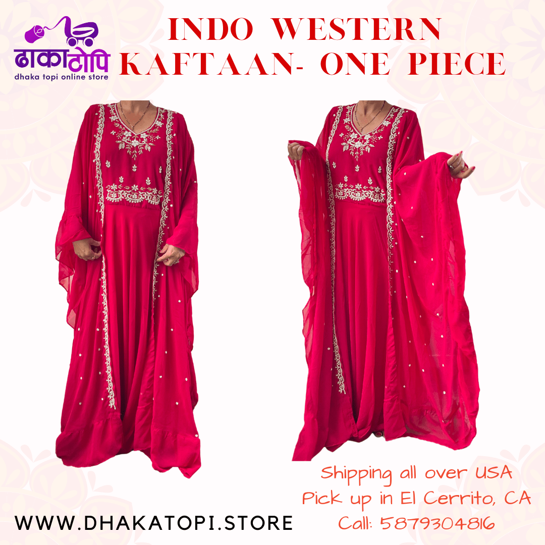 Indo Western Kaftaan- ONE PIECE | New Arrival | Nepali Store USA