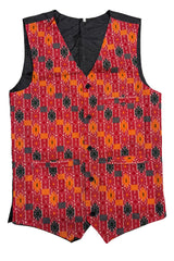 Nepali Dhaka Vest - Men's Waistcoat Dhaka Topi USA