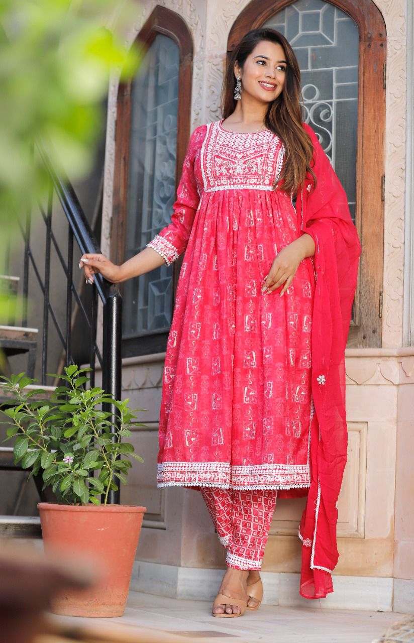 New Design Women's Kurta | Dhaka Topi USA