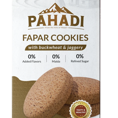 Pahadi Fapar (Buckwheat) Cookies 150g – With Buckwheat & Jaggery Dhaka Topi USA