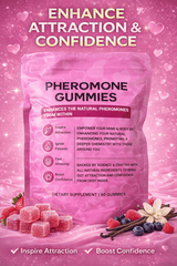 Pheromone Gummies – Enhance Attraction & Confidence (60 Gummies) Dhaka Topi USA