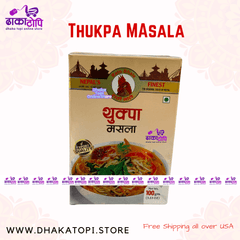 Rato Bhale Masala Combo – 8 Essential Nepali Spice Blends Dhaka Topi USA