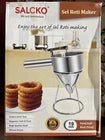 Sel Roti Maker – Stainless Steel | Easy Nepali Sel Roti Tool Dhaka Topi USA