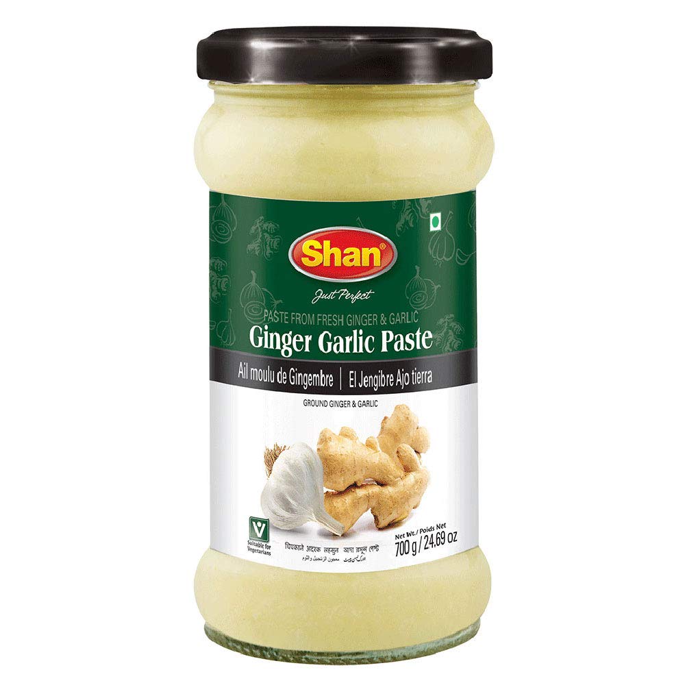 Shan Ginger Garlic Paste – 700 g (24.69 oz) Dhaka Topi USA