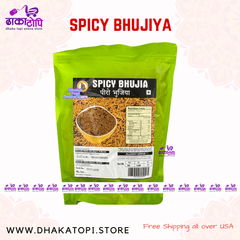 Spicy Bhujiya - Piro Crispy & Fiery Nepali Snack Dhaka Topi USA